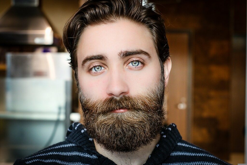 Mann Bart schöne Augen Den richtigen Bartstil für Ihre Gesichtsform auswählen