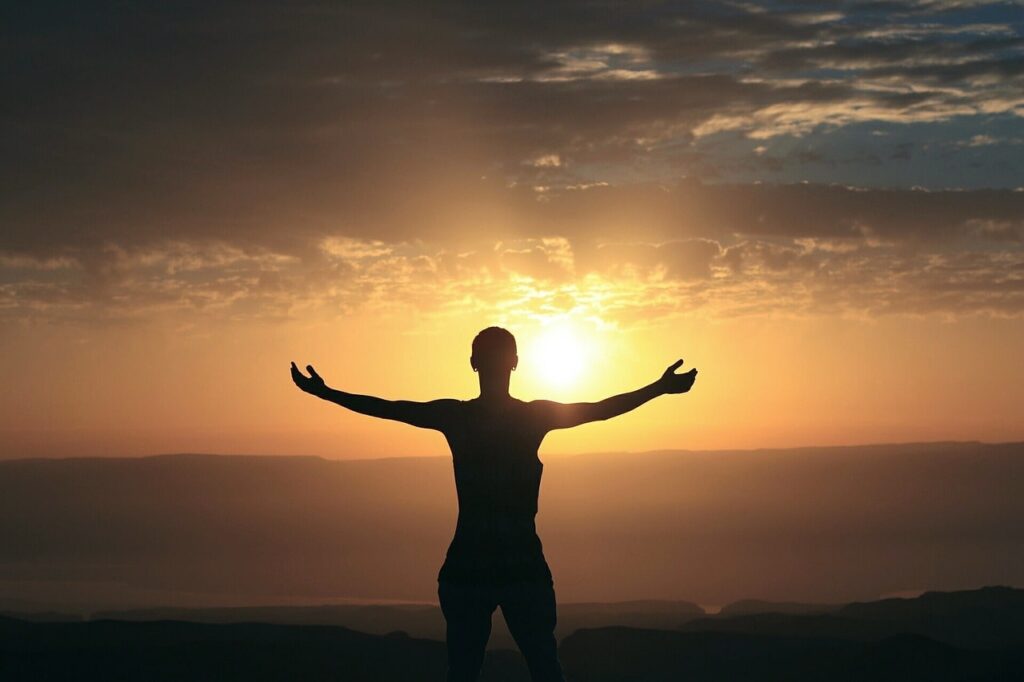 Frau Sonnenaufgang Freiheit Spiritualität – Ein Guide für Anfänger