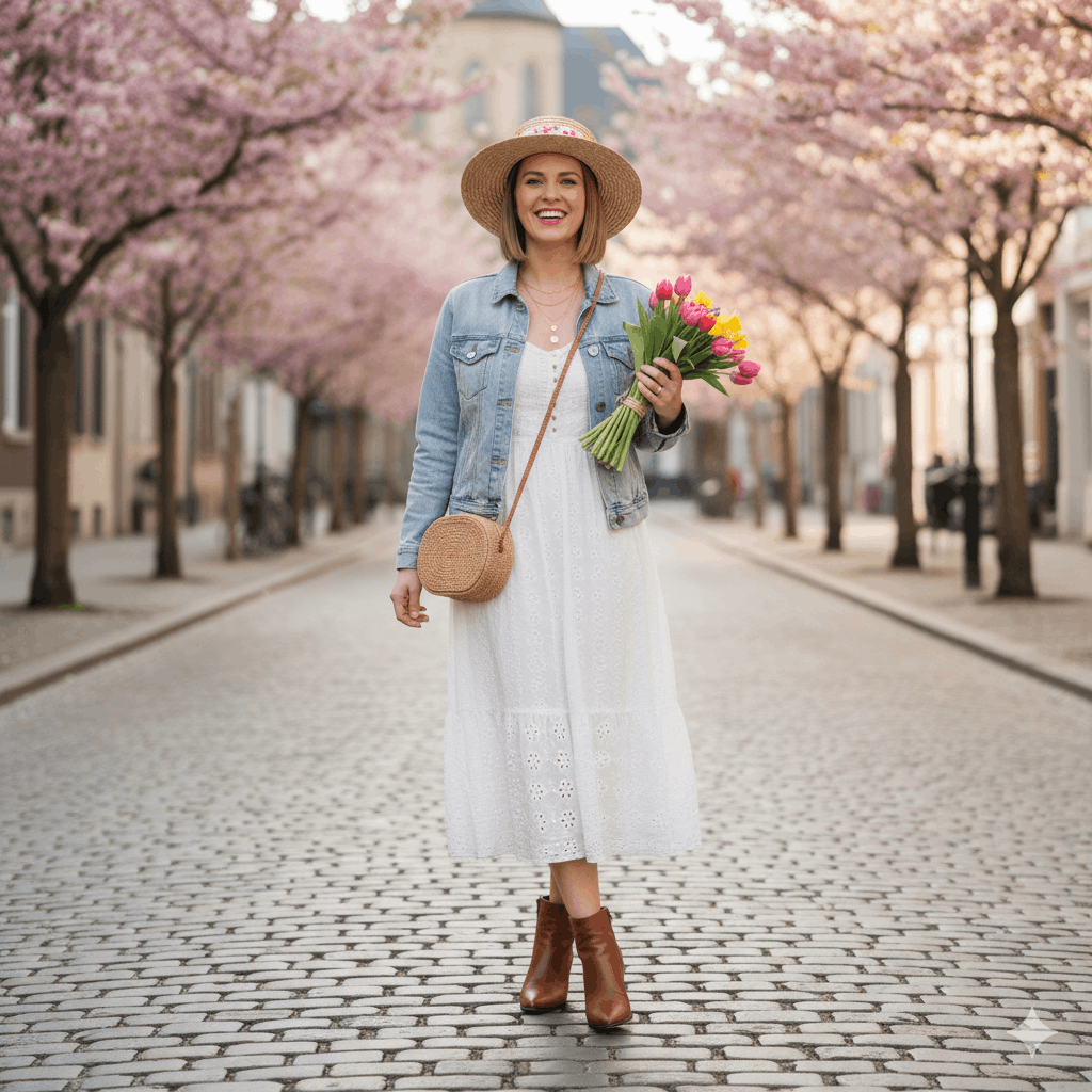 Outfit Ideen Damen Frühling 2026