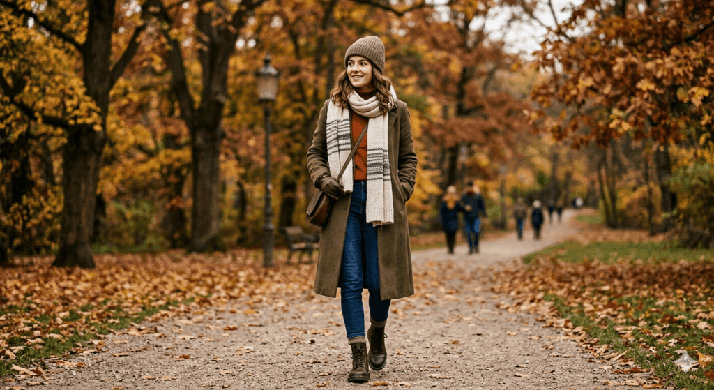 Was anziehen bei 5 Grad Frauen Look-Ideen 2026