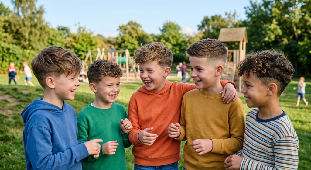 Jungs Frisuren Trends 2026 Die coolsten Haarschnitte für Jungen und Teenager